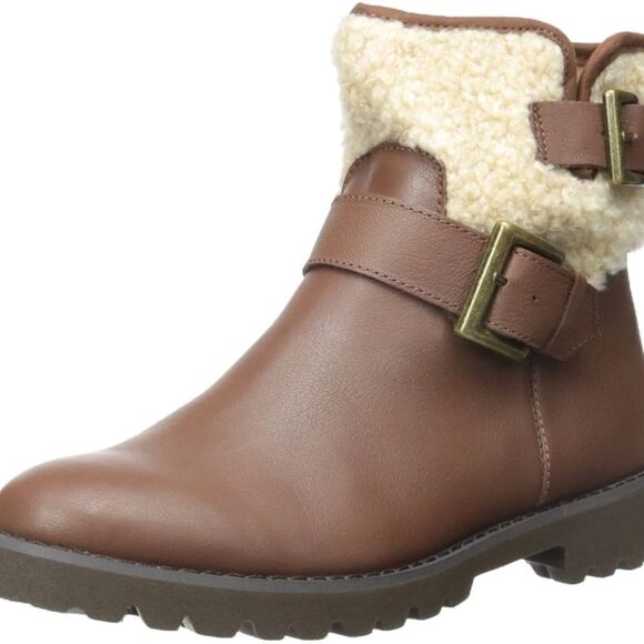 Easy Spirit Brower Leather Ankle Boots Fisherman Core D19 - Picture 2 of 7